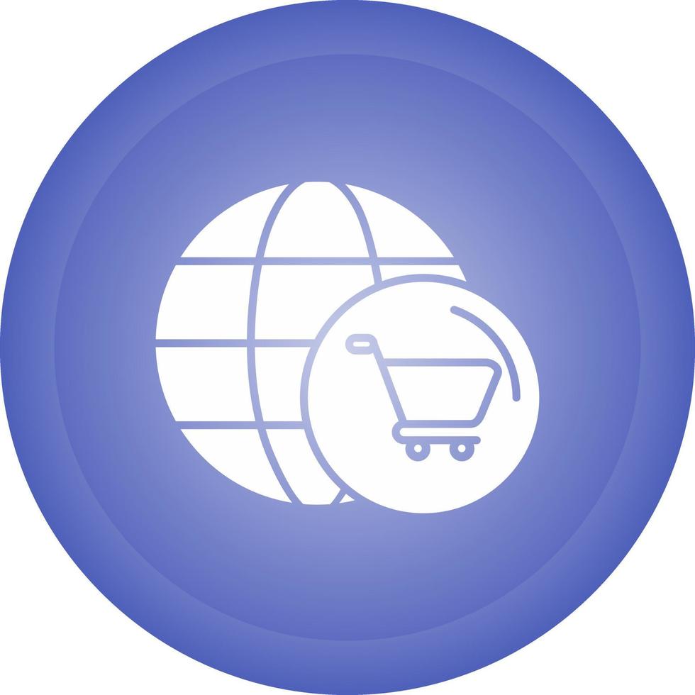 World Cart Vector Icon