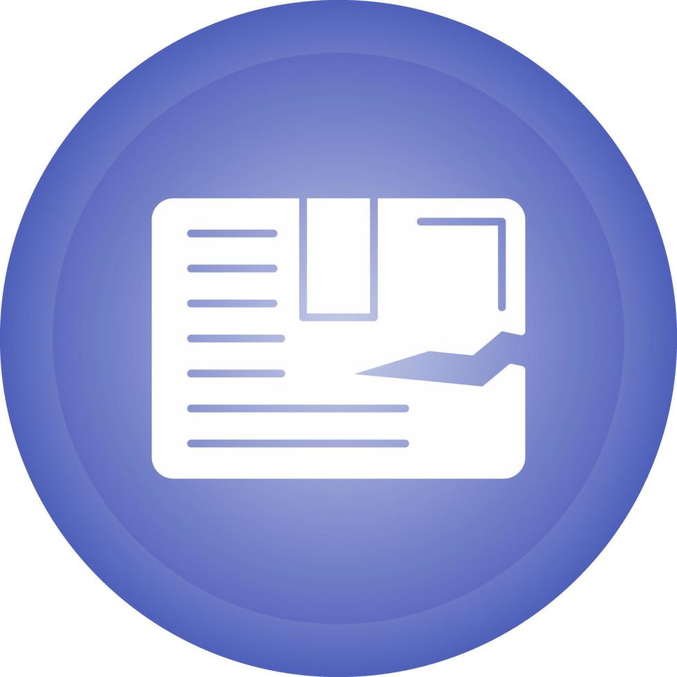 Damage Vector Icon