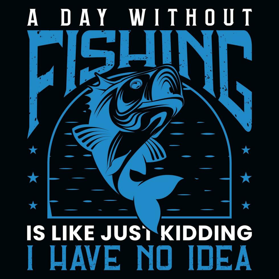 Fishing graphics tshirt design vector