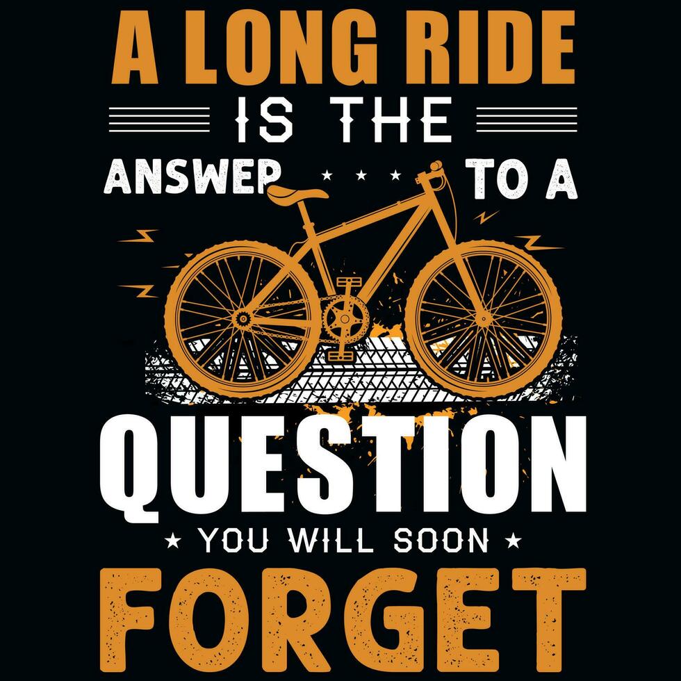 Bicycle rider tshirt design vector