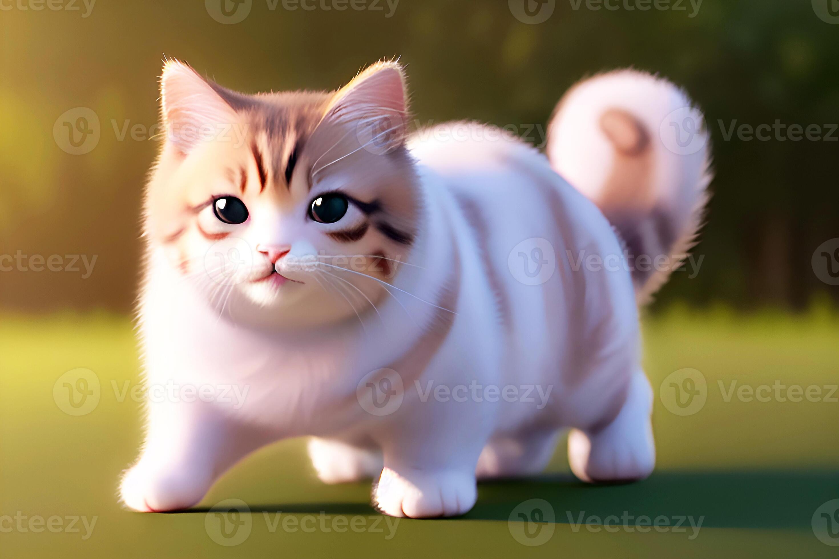 Cute Chubby Cat, Generative AI 22679263 Stock Photo at Vecteezy