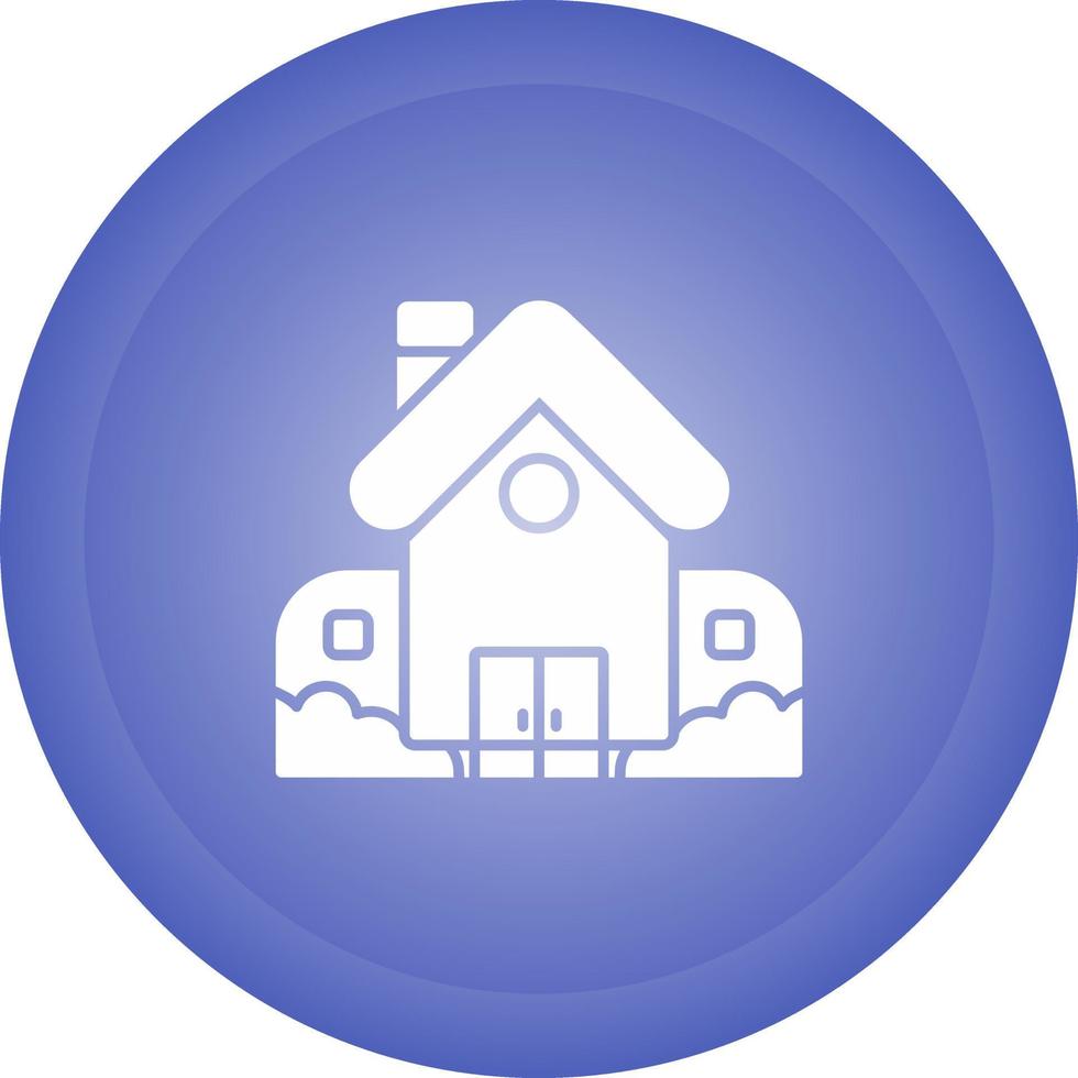 Retirement Home Vector Icon