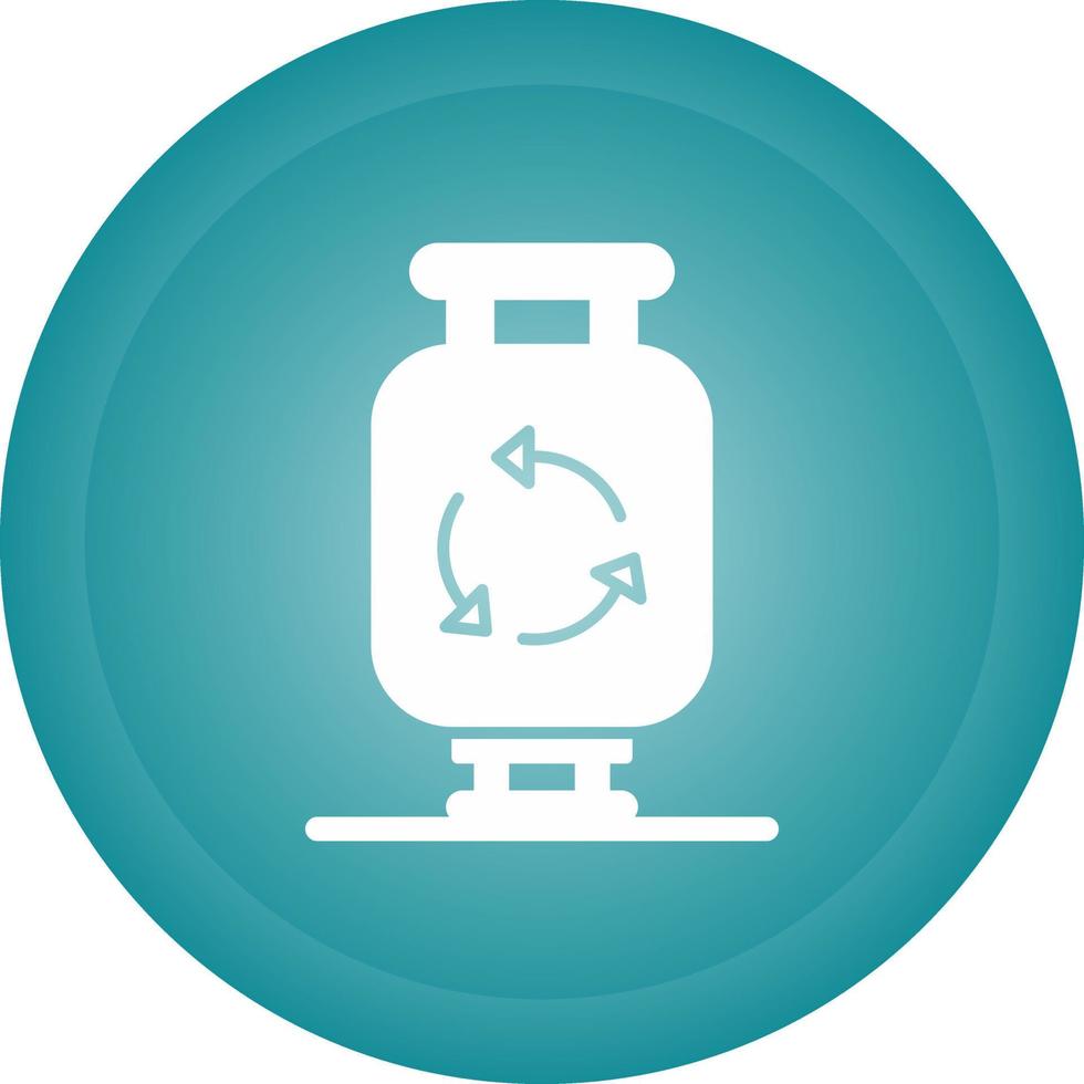 Gas Cylinder Vector Icon