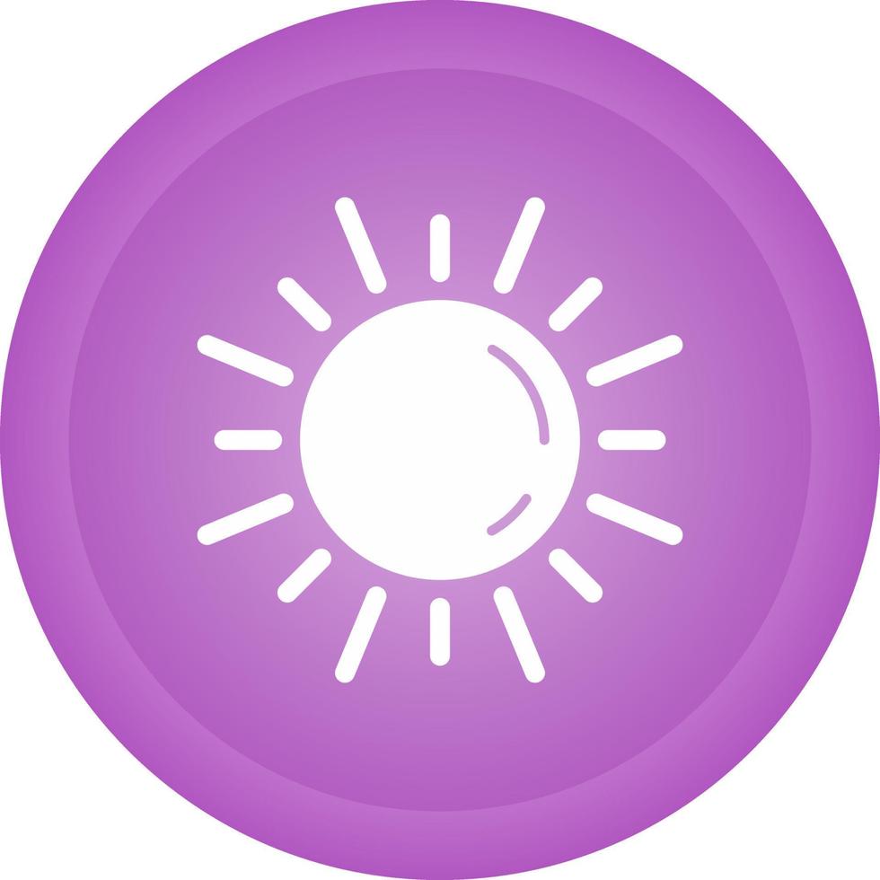 Sun Vector Icon