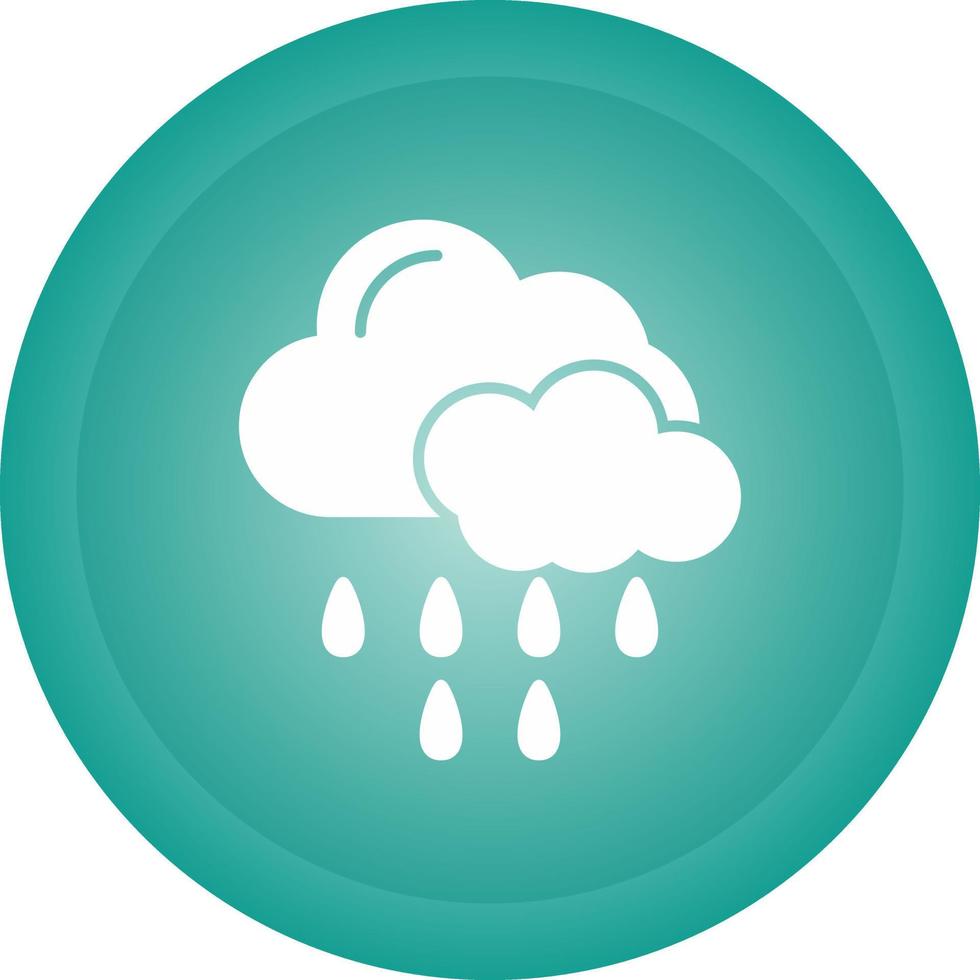 icono de vector de lluvia