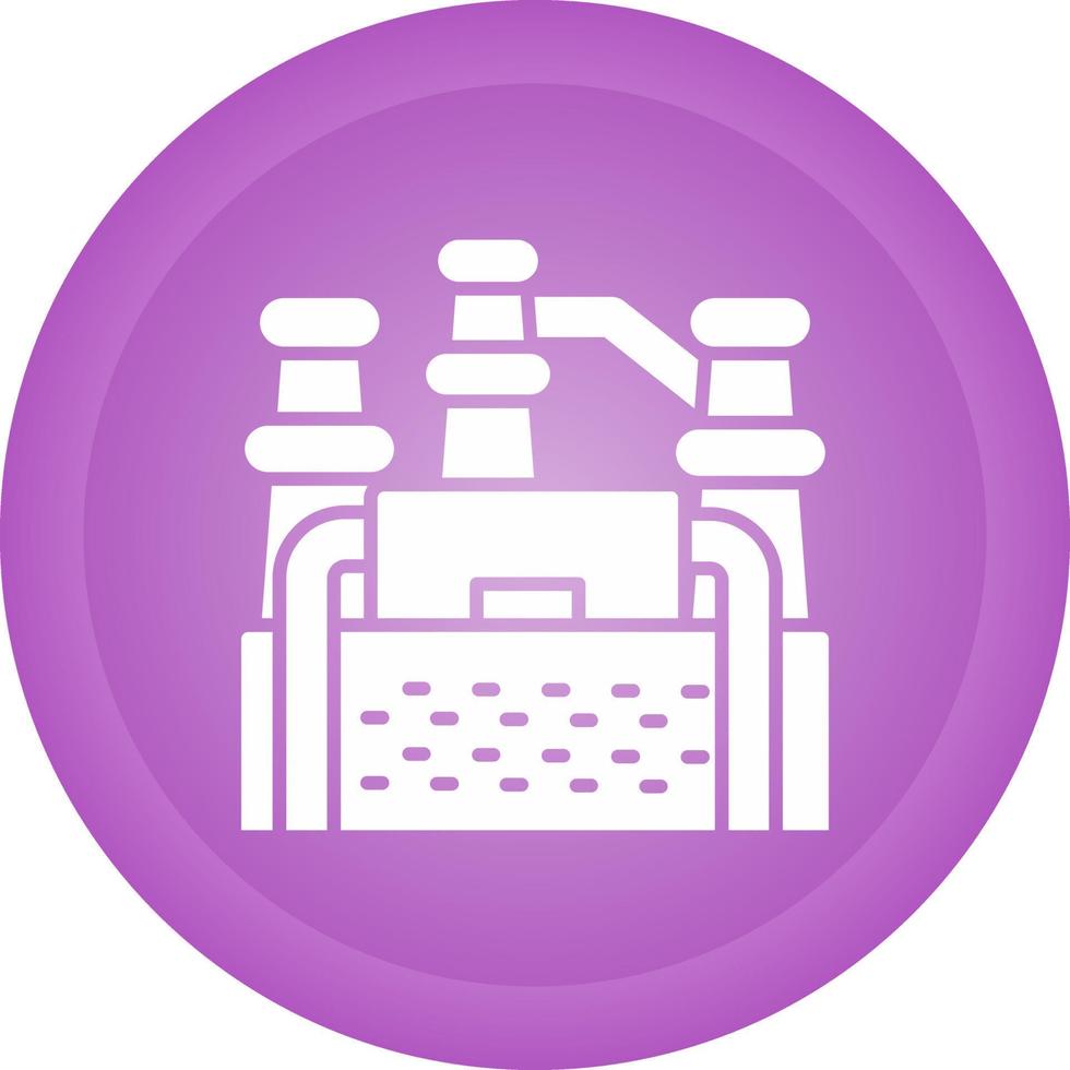 Geothermal Energy Vector Icon