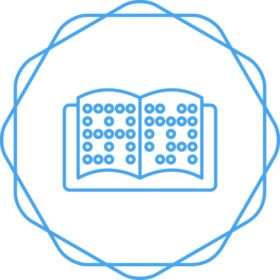 Braille Vector Icon