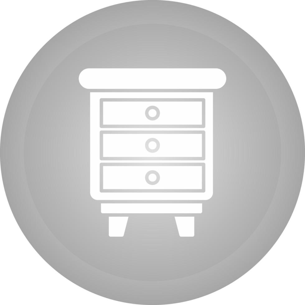Chest Of Drawers Vector Icon