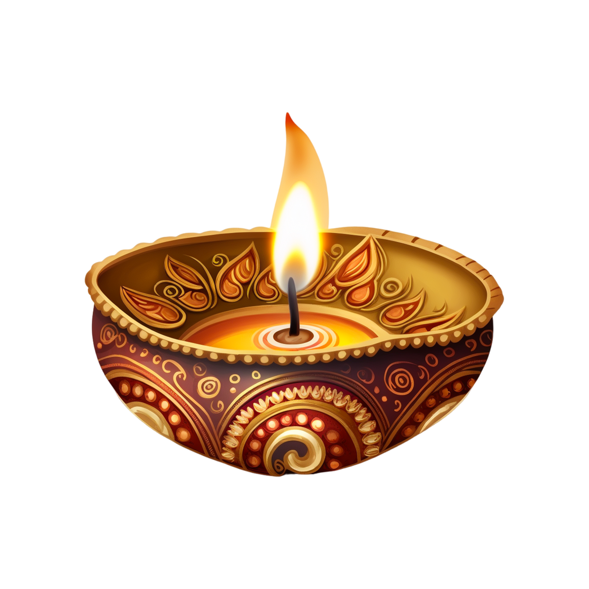 Deepavali Lamp Png