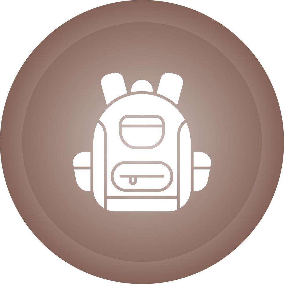 Backpack Vector Icon