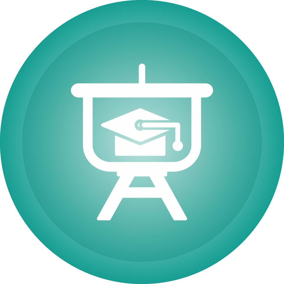 Graduation Presentation Vector Icon