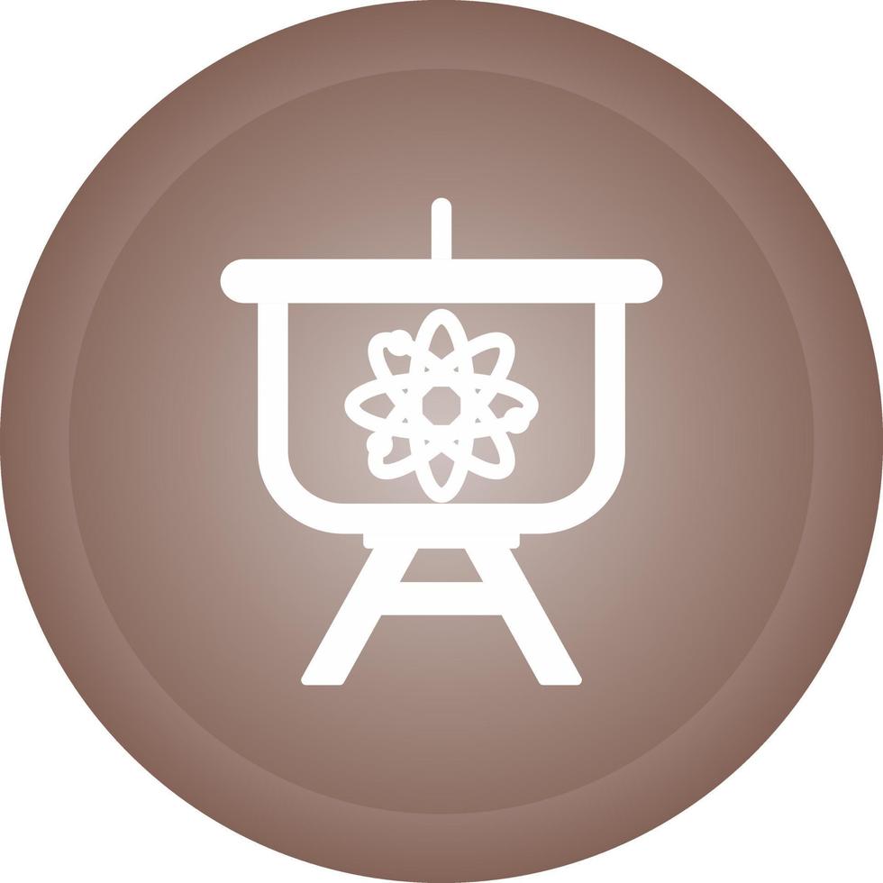 Atom Presentation Vector Icon