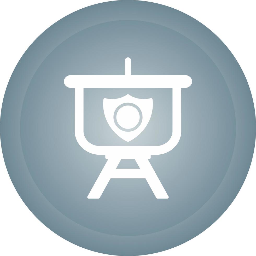 Security Presentation Vector Icon
