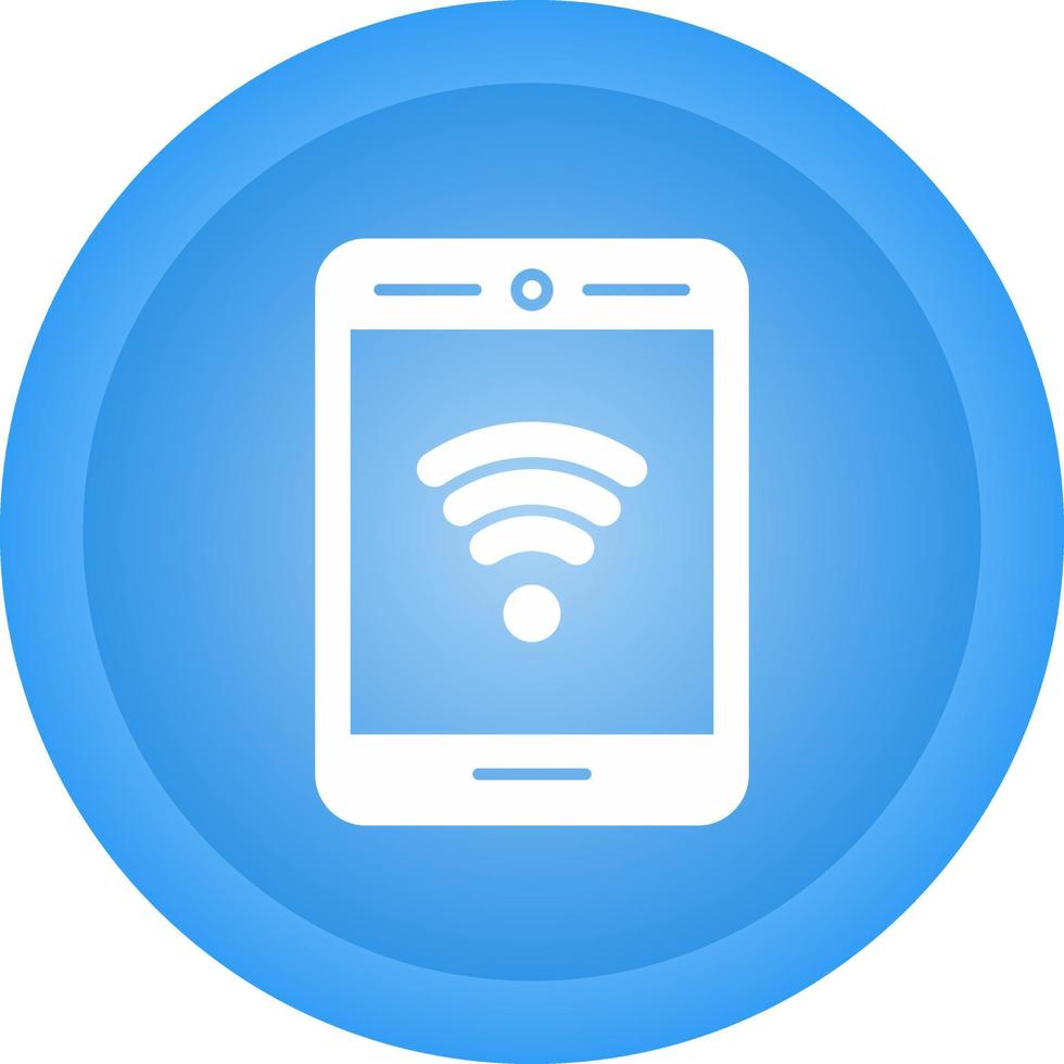 Phone With Signal Vector Icon