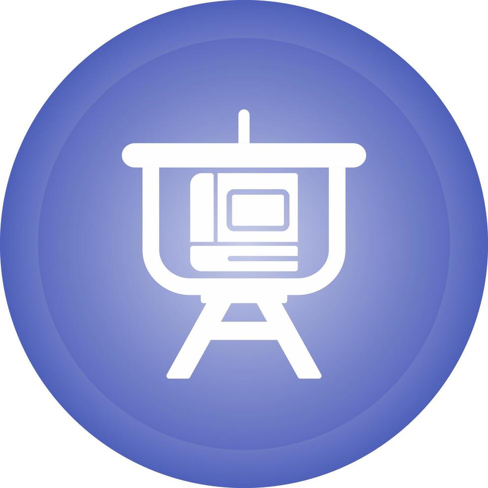 Education Presentation Vector Icon