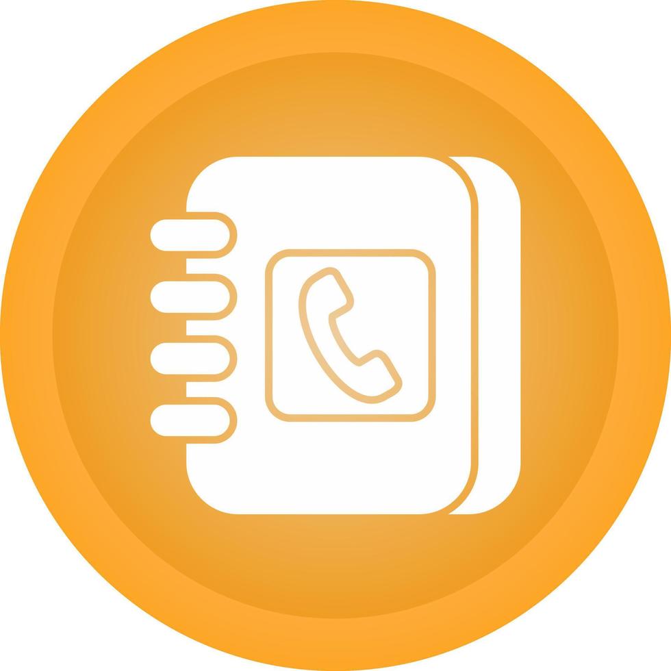 Address Book Vector Icon