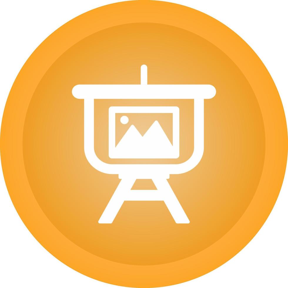 Gallery Presentation Vector Icon