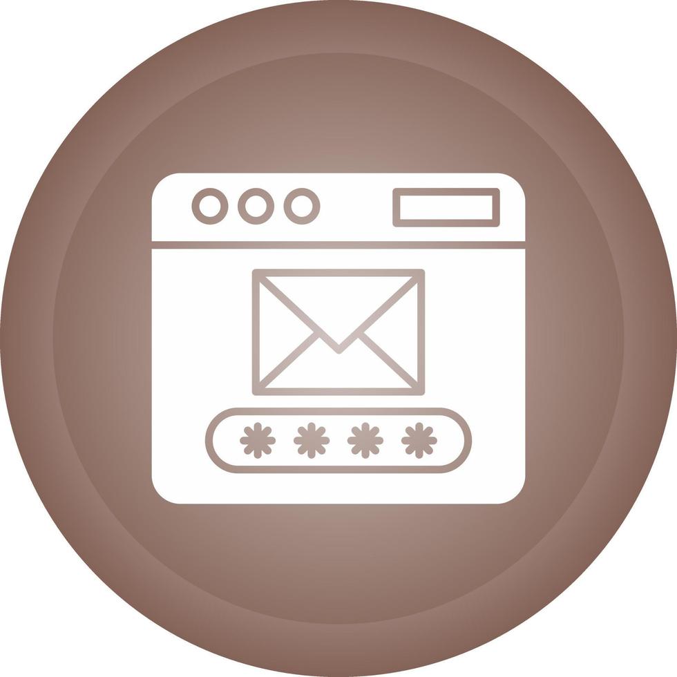 Mail Code Vector Icon