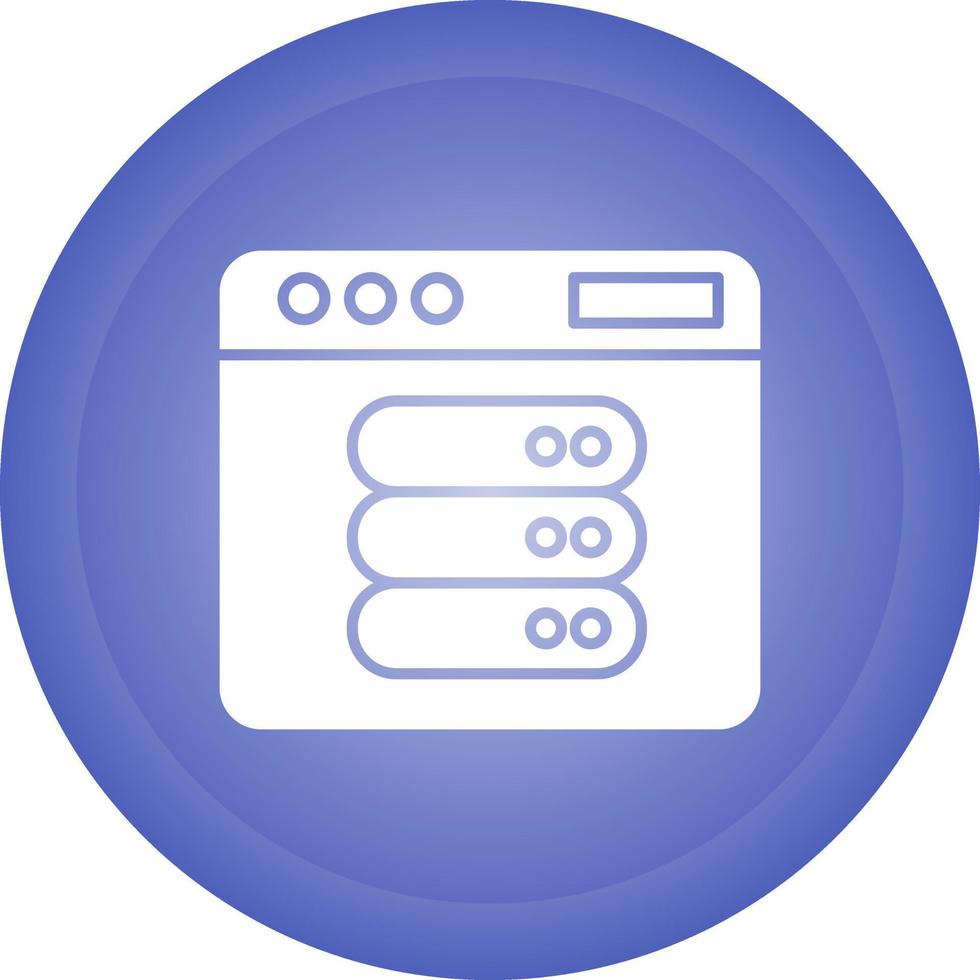 Server Vector Icon