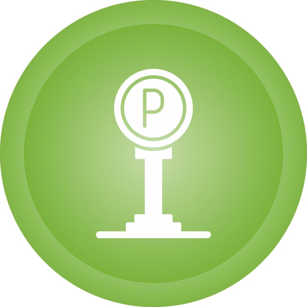 Parking Sign Vector Icon
