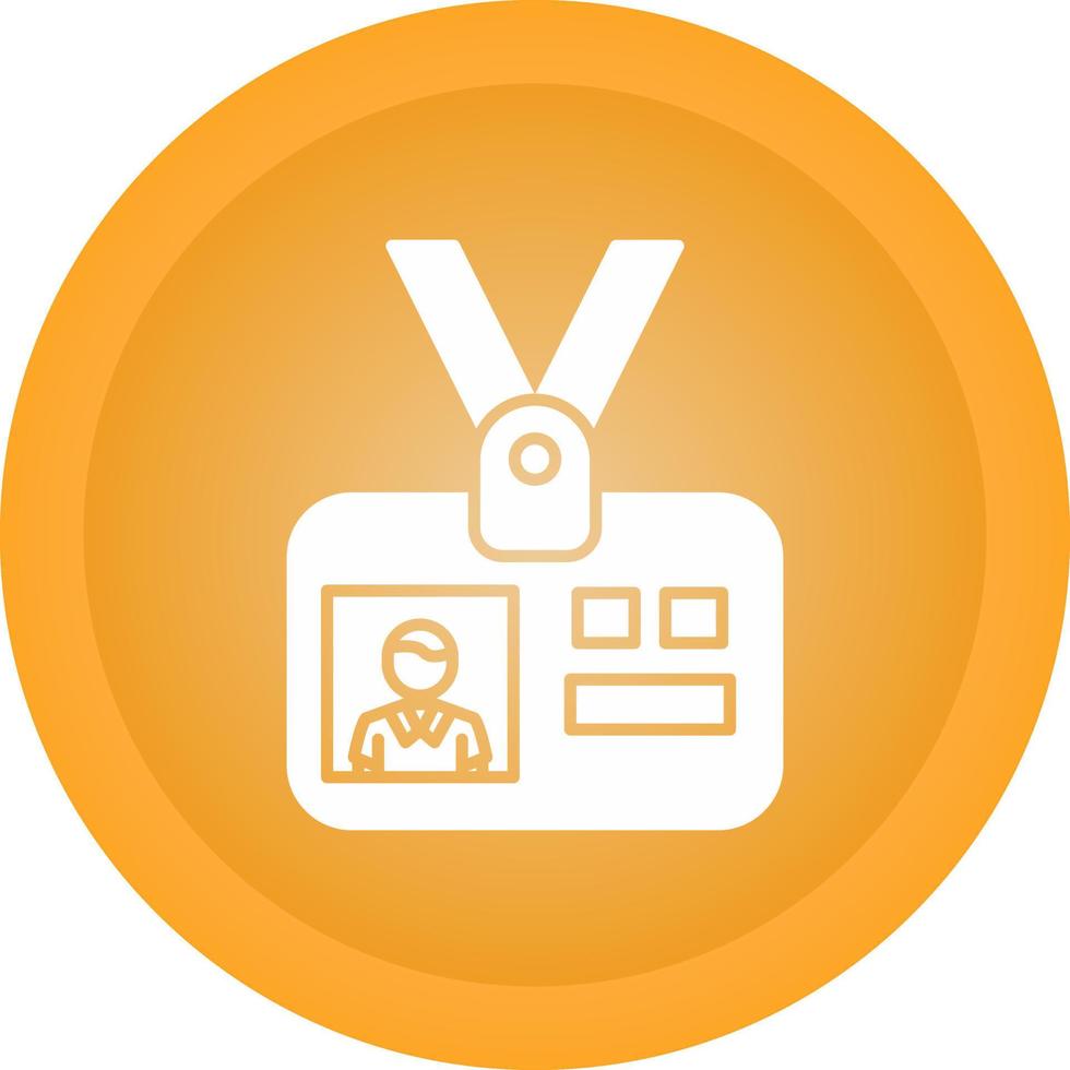 Id Card Vector Icon