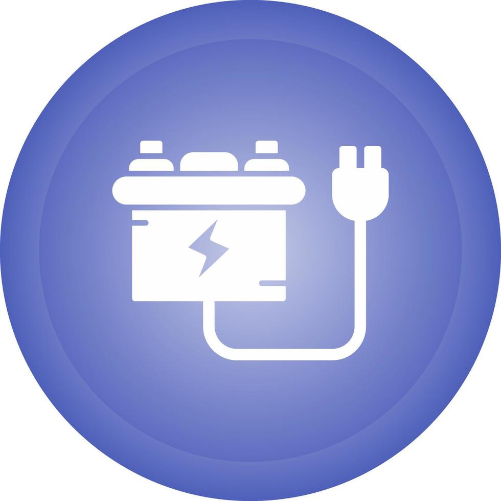 Battery charger Vector Icon