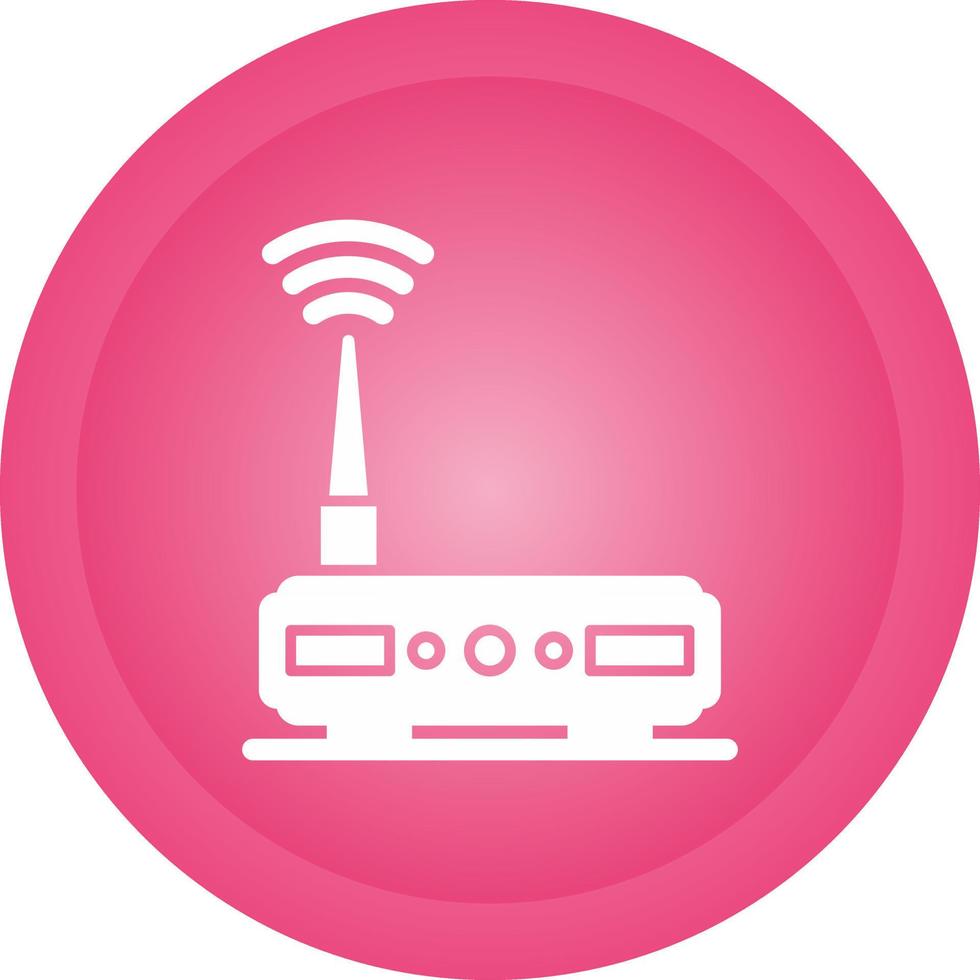 Wifi Router Vector Icon