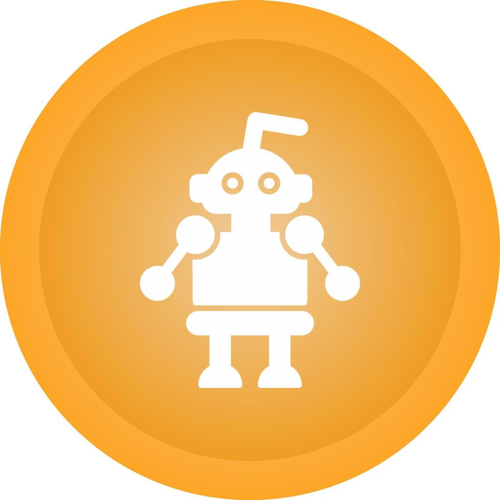icono de vector de robot