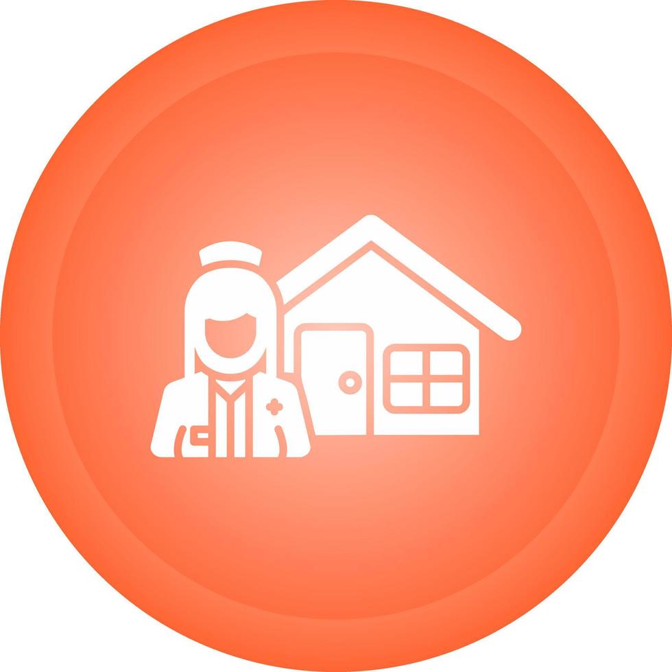 Nursing Home Vector Icon