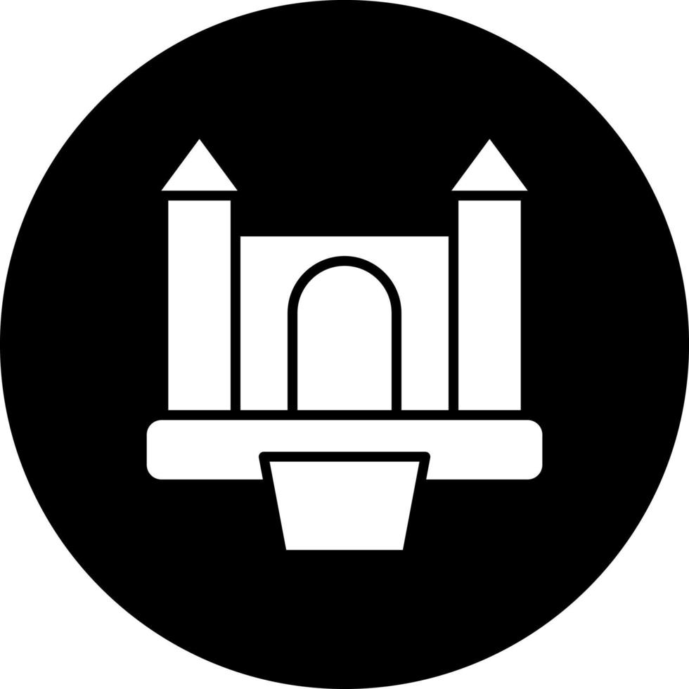Bouncy Castle Vector Icon Style