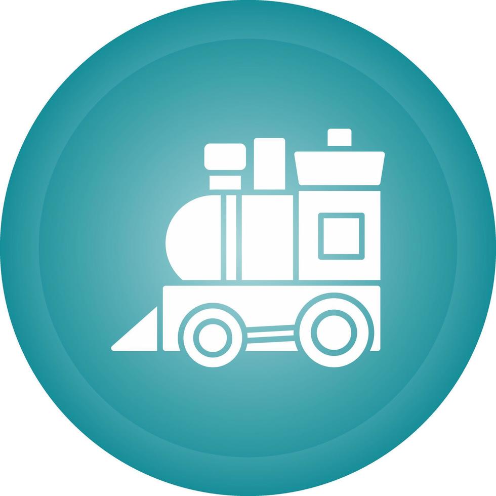 Toy Train Vector Icon