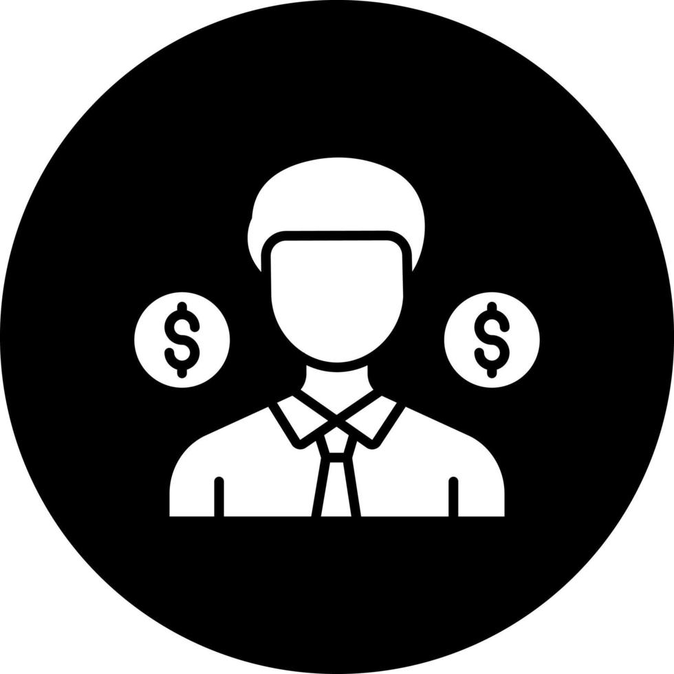 Embezzlement Vector Icon Style