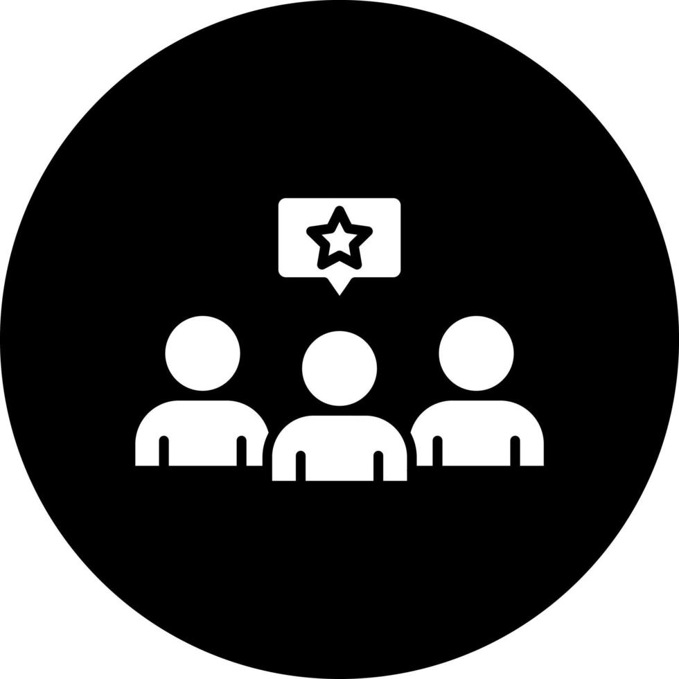 Leader Vector Icon Style