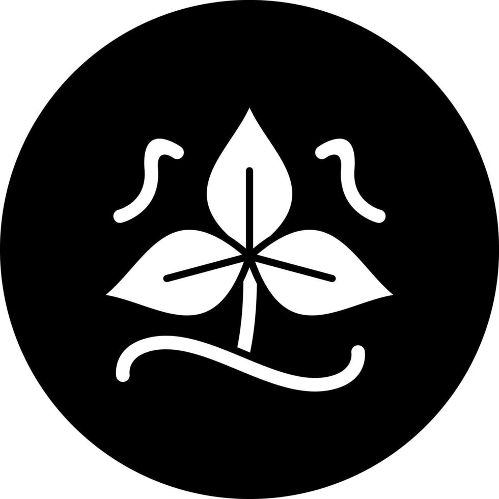 floral designa vector icono estilo
