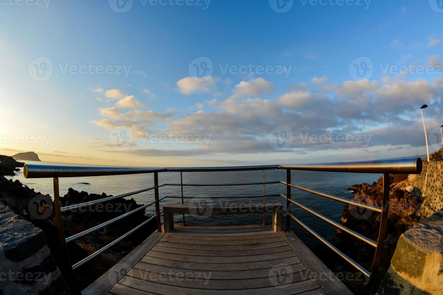 Scenic coastal view photo