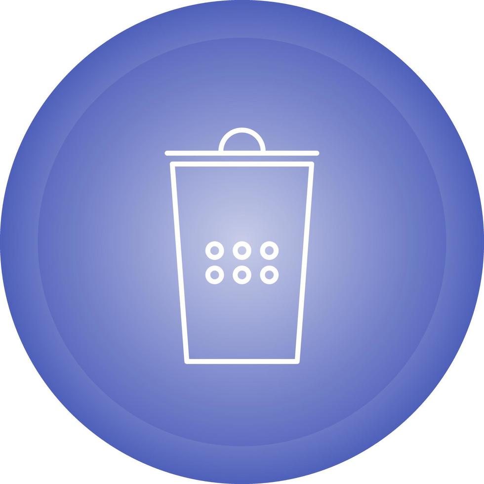 Recycle bin Vector Icon