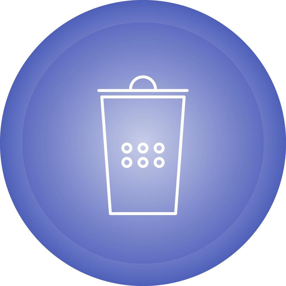 Recycle bin Vector Icon