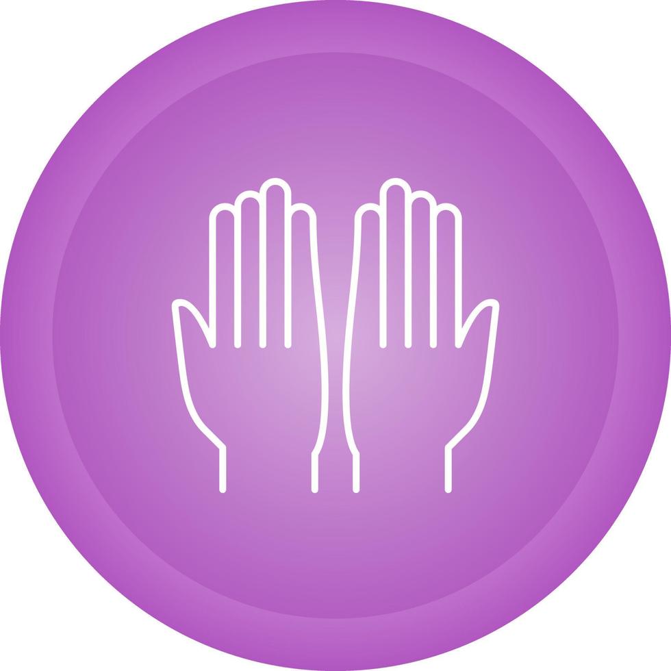 Praying Hands Vector Icon