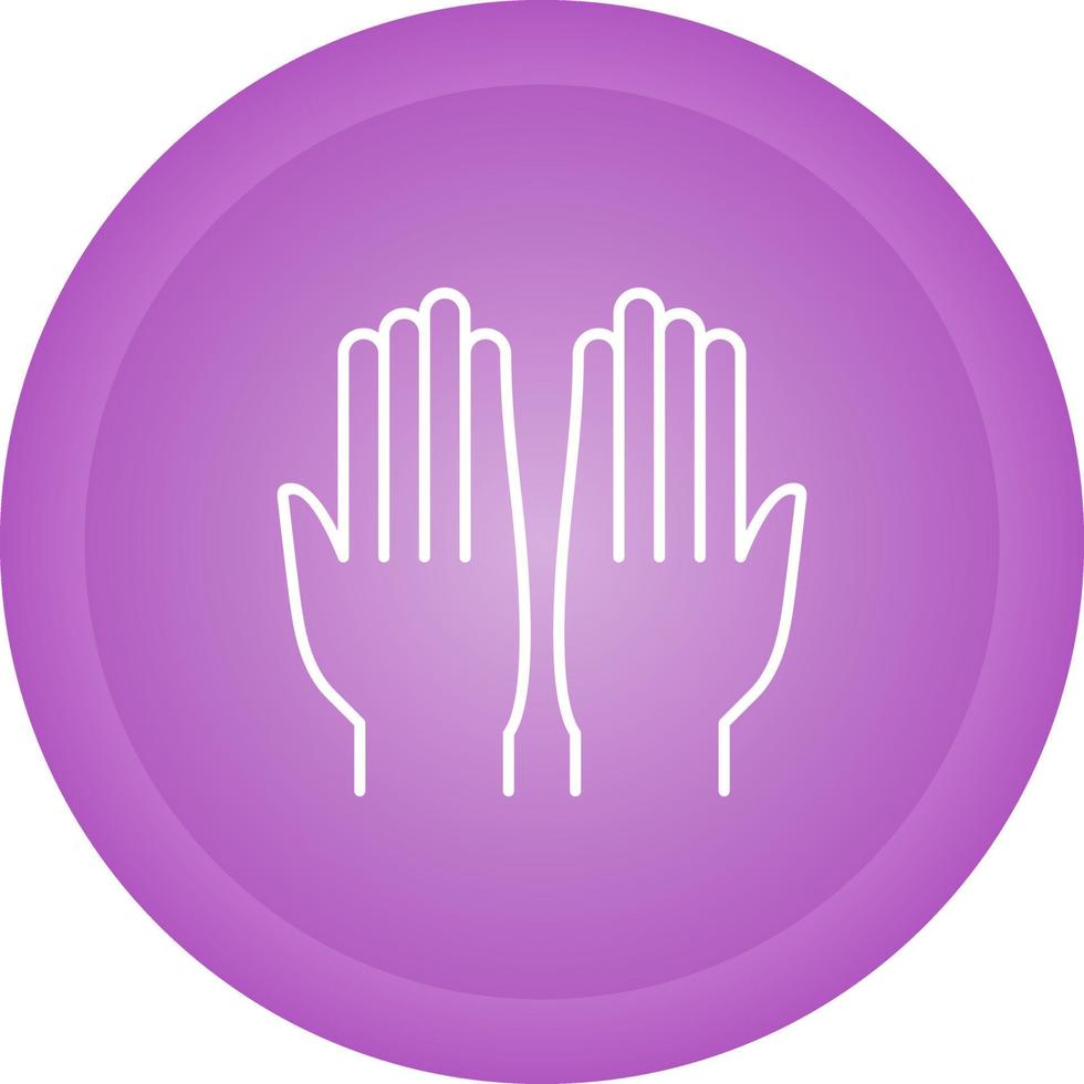 Praying Hands Vector Icon