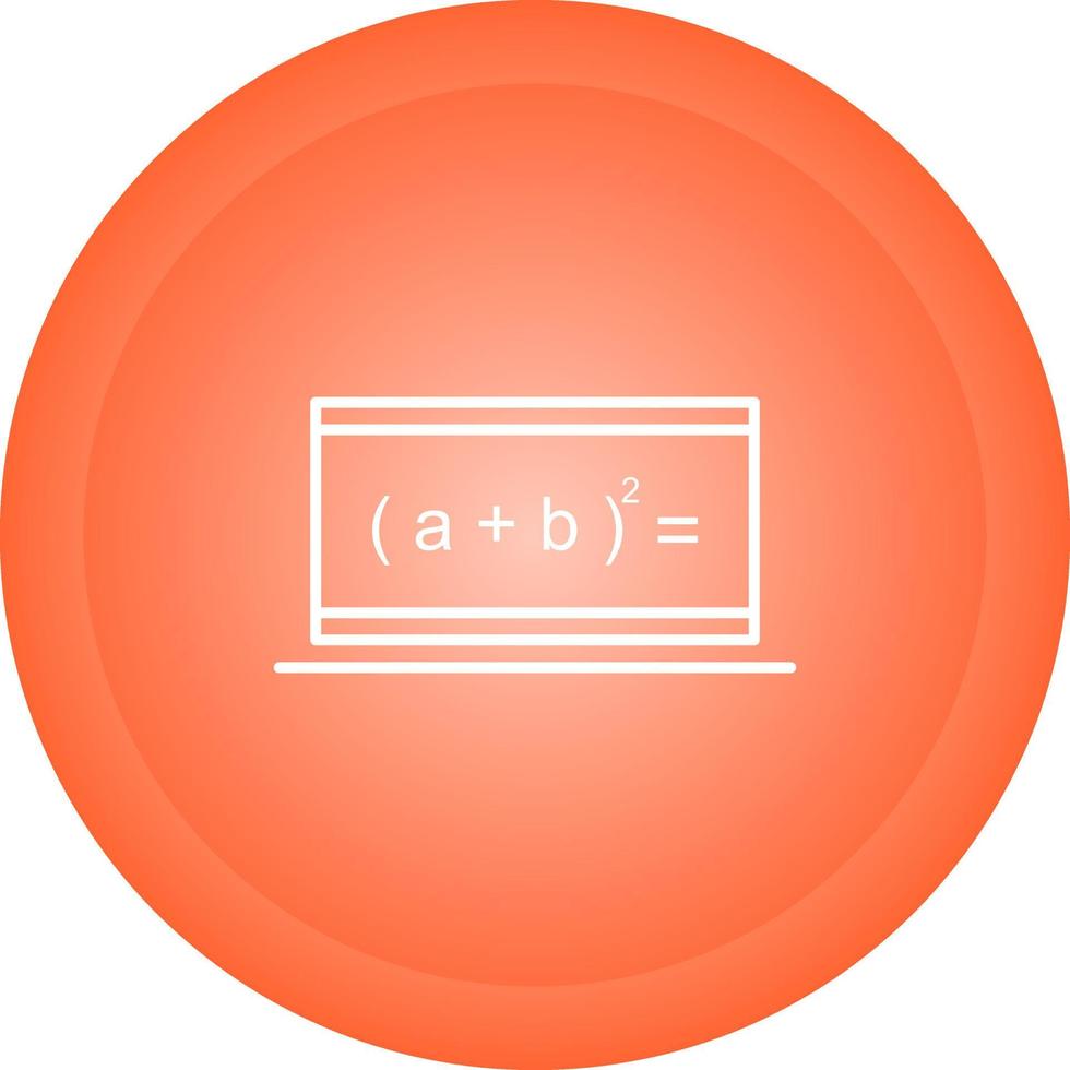 Online Formula Vector Icon
