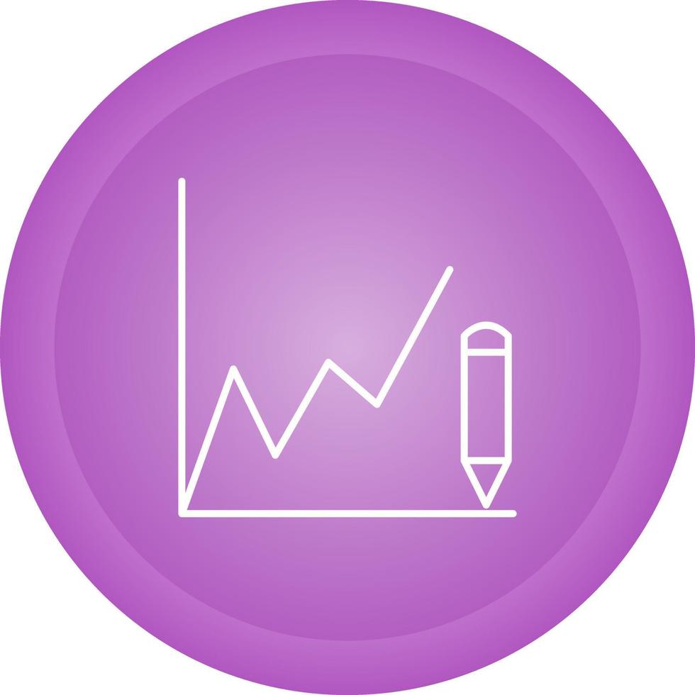 Drawing Graphs Vector Icon