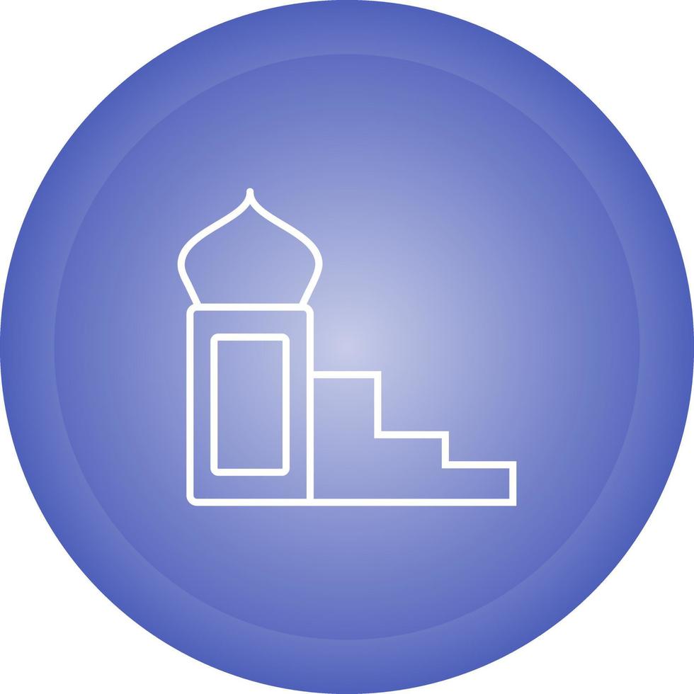 Mimbar Vector Icon