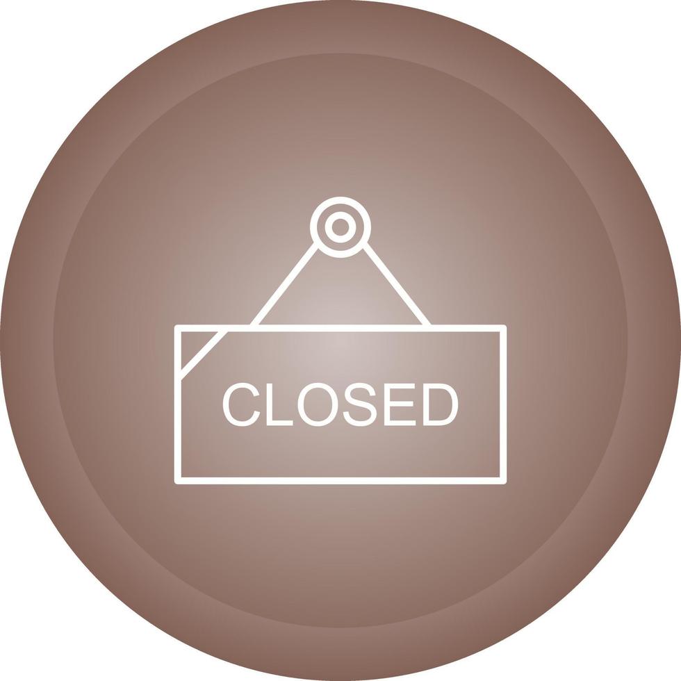 Closed Tag Vector Icon