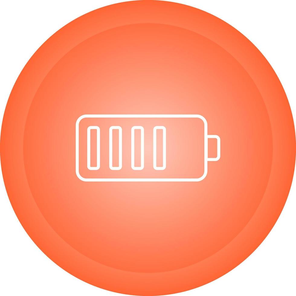 Full Battery Vector Icon