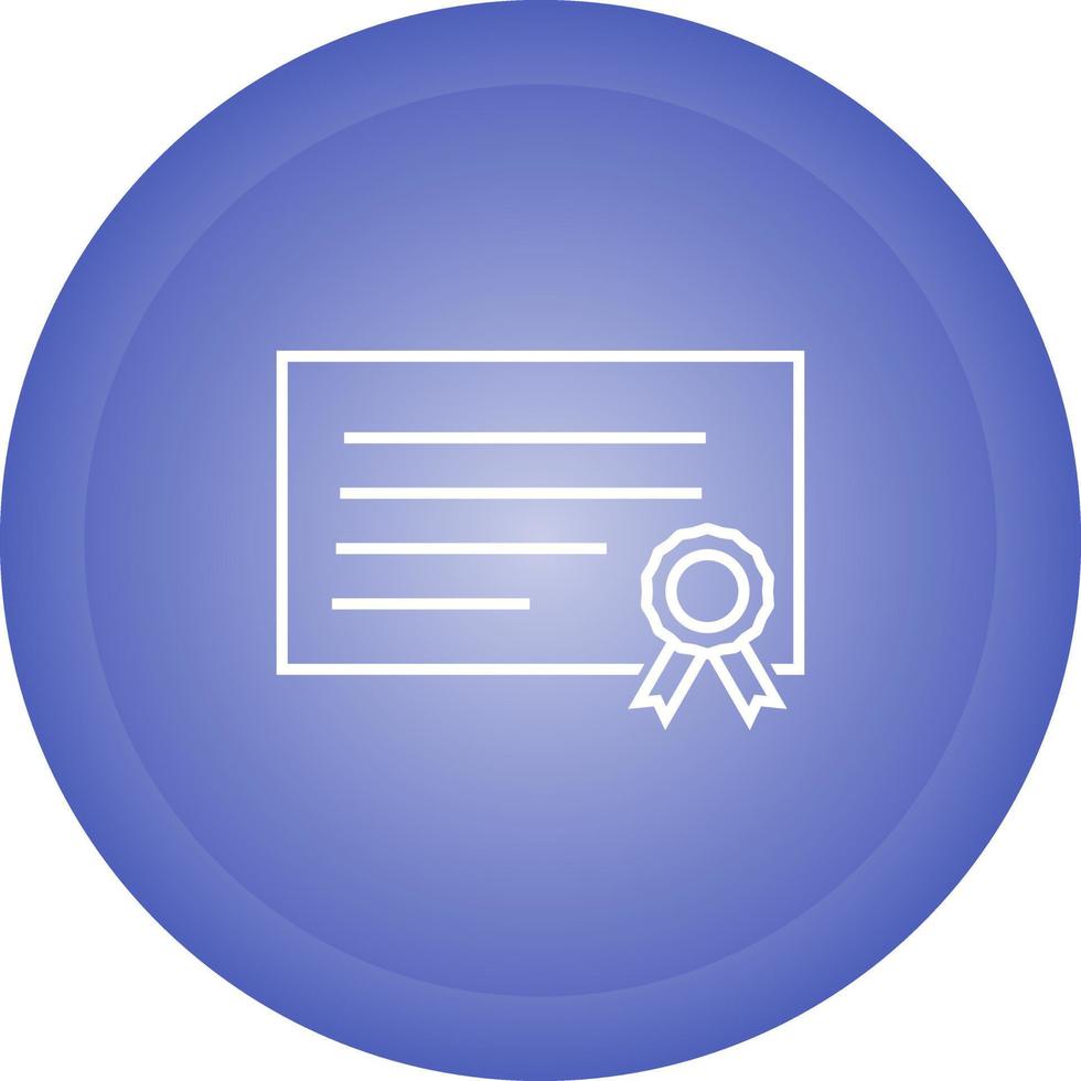 icono de vector de diploma