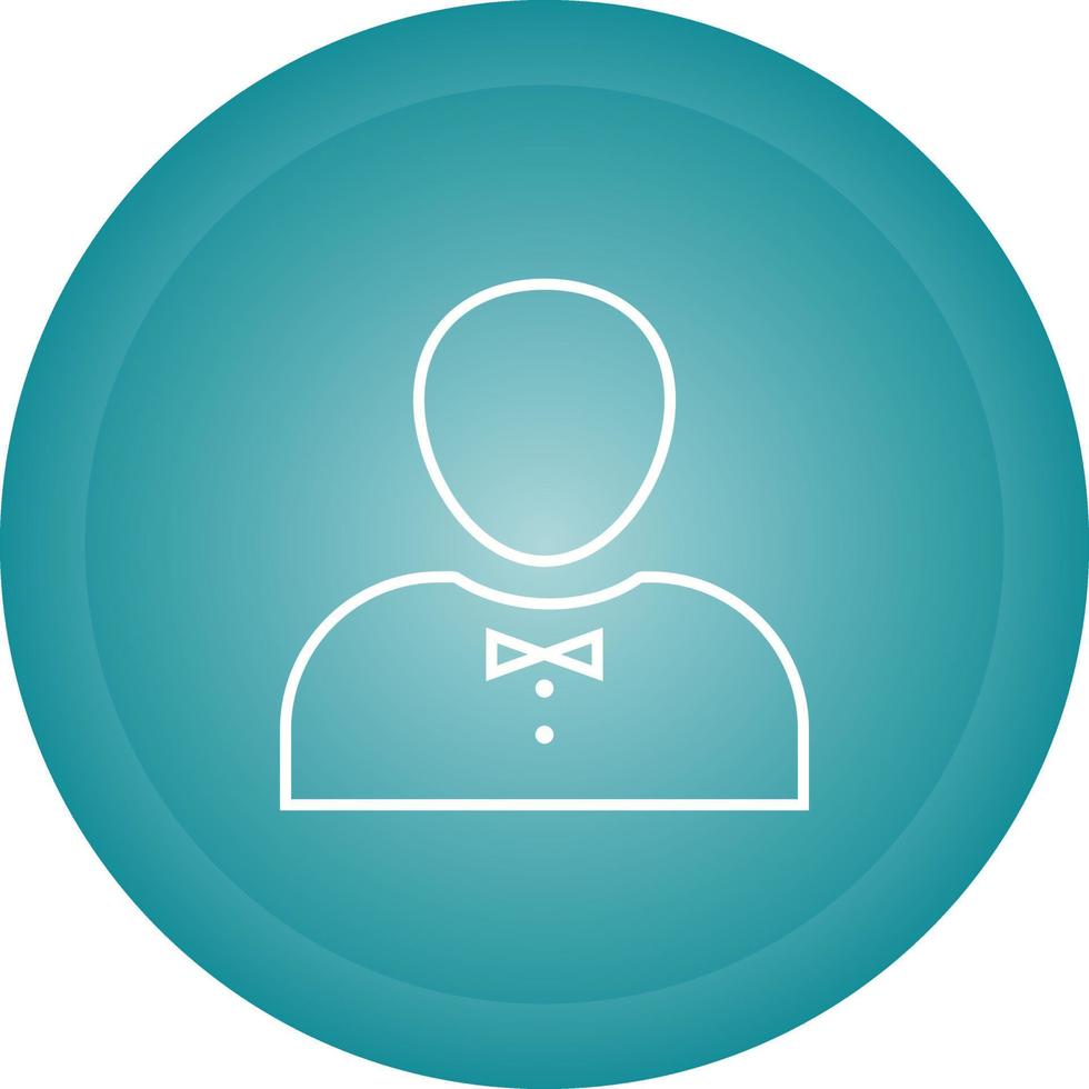 Waiter Vector Icon