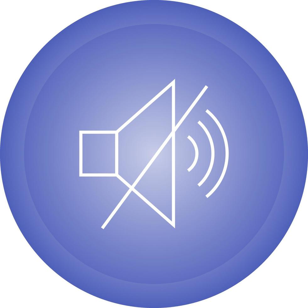 Mute Vector Icon