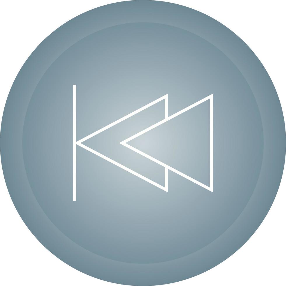 Move to Start Vector Icon