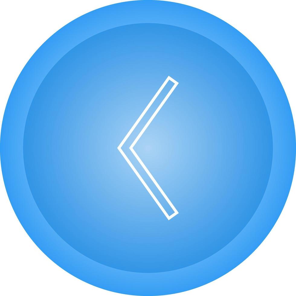 Arrow Left Vector Icon