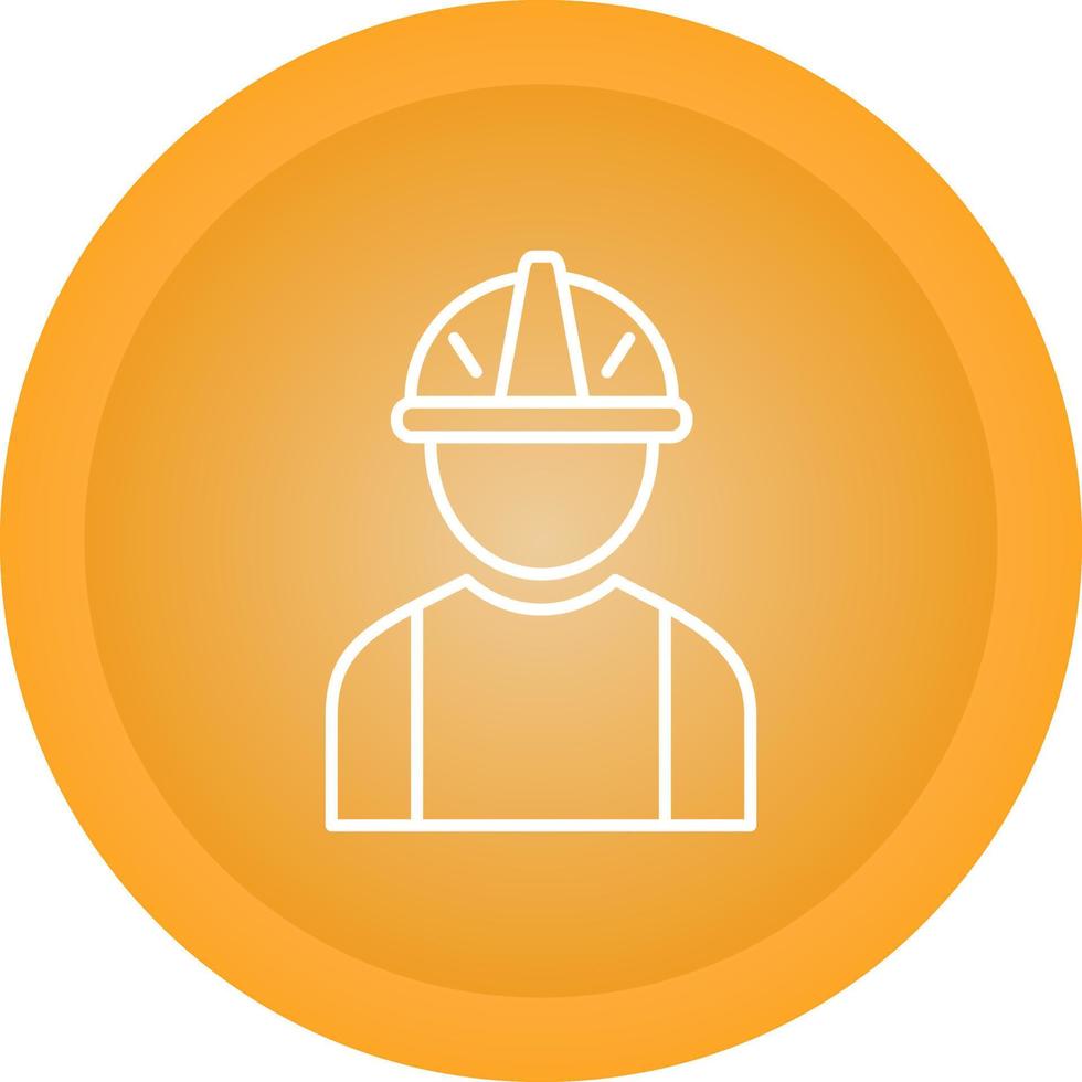 Construction Worker Vector Icon